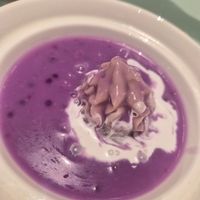 Purple potato Yam paste at Lotus Vegetarian 莲心 - Novena in Central Singapore