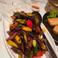 New dish ,stir fried with XO Sauce 👍🏻 at Lotus Vegetarian 莲心 - Novena in Central Singapore