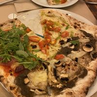 Delicious Neapolitan pizza! at MadreLievito in Barcelona
