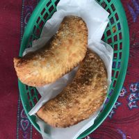 vegan empanadas   at Globowl Cafe in Lexington