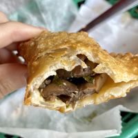Mushroom empanada   at Globowl Cafe in Lexington