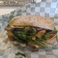 Chicken and avocado ciabatta at Neat - Camden in North West London