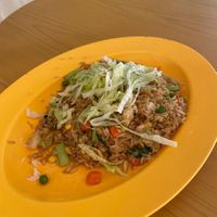 Fried rice without egg at Season Live Seafood Restaurant in Northeast Singapore