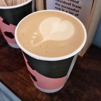 Soya cappuccino at Bear Lemon in Dublin