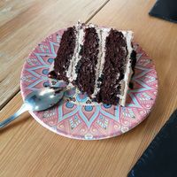 Tarta vegana de oreo at We The North in Tenerife