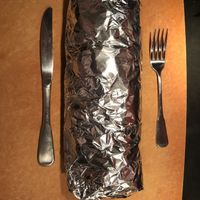 Why baby, the weight of it feels like your holding a baby!   at Gorditos in Seattle