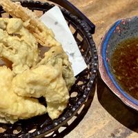 Yasai tempura (vegan)  at Kinsahi - Mid Valley Southkey in Johor Bahru