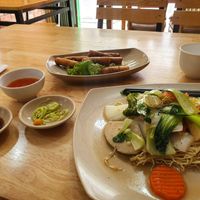 Soft noodle && fried spring roll at Hoang Nhi - P1 in Da Lat
