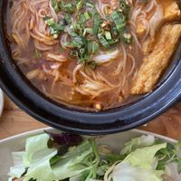 Thai noodle soup  at Hoang Nhi - P1 in Da Lat