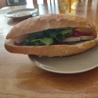 Vegan Banh Mi. Didn't see it on the menu, had to ask at Hoang Nhi - P1 in Da Lat