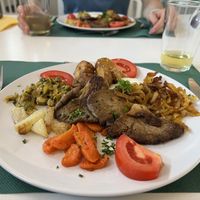 Hauptspeise (vorher Salat, nachher Dessert)  at Veganes Bistro in Schindellegi