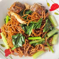 Take away mala noodles, very delicious at Lian Hua 莲花素食 in Ipoh