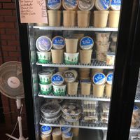 Homemade ice cream at Ms Julie's Kitchen in Akron