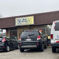 Parking lot view #Veganuary at Ms Julie's Kitchen in Akron