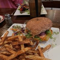 tempeh reuben  at Kaya's Kitchen in Belmar