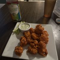 GF buffalo cauliflower wings   at Kaya's Kitchen in Belmar