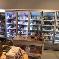 Big freezer  at Veggie Garden in Rotterdam