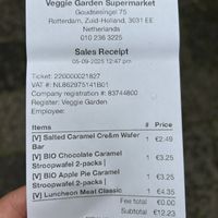 bill  at Veggie Garden in Rotterdam