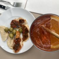Tapas are offered with your drink. You can ask for vegan ones at Notre Table in Paris