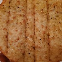 Double cheesy bread at Sarpino's Pizzeria in Fort Lauderdale