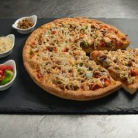 Vegan Italiano Pizza at Sarpino's Pizzeria in Fort Lauderdale