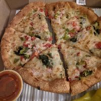 Vegan Sorrento Delight at Sarpino's Pizzeria in Fort Lauderdale