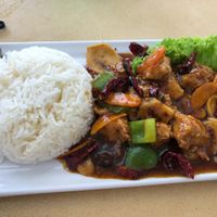 Kong poh chicken rice at Zi Zai Vegetarian 自在齋 - Bishan in Central Singapore