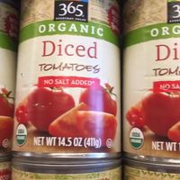 Great salt-free tomatoes  at Whole Foods Market - Park Lane in Dallas