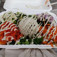 Notorious (Toona) Salad at Gangster Vegan Food Truck in Cary
