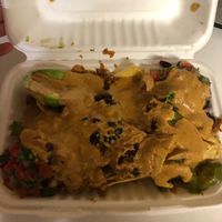 Nacho plate  at Gangster Vegan Food Truck in Cary