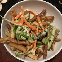Ban mi fries  at Hopyard in Charlottetown