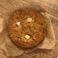 Miso cookie  at Eter Vegan Bakery in Warsaw