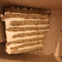 Vegan miodownik   at Eter Vegan Bakery in Warsaw