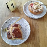 It tastes as good as it looks at Eter Vegan Bakery in Warsaw