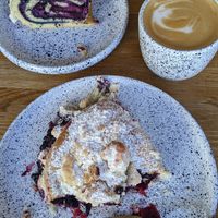 Just amazing!!! The best vegan pastries I ever eaten! at Eter Vegan Bakery in Warsaw