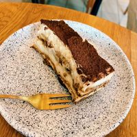 Tiramisuu  at Eter Vegan Bakery in Warsaw