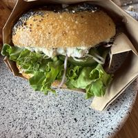 Bagel  at Eter Vegan Bakery in Warsaw