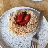 Polish pastry   at Eter Vegan Bakery in Warsaw