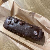 Got this vegan “twix” to go. Amazing!  at Eter Vegan Bakery in Warsaw