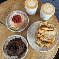 Coffee  at Eter Vegan Bakery in Warsaw