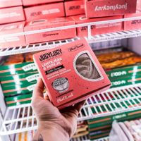 Lentils burger.

Image taken from their instagram profile. at JUCYLUCY in Montevideo