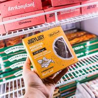 Black bean burger.

Image taken from their instagram profile. at JUCYLUCY in Montevideo