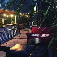 Lovely interior at Souffle in Montevideo