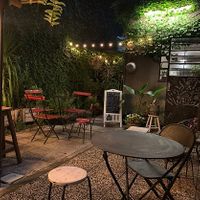 Lovely interior at Souffle in Montevideo