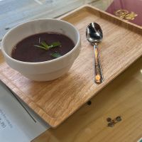 Riceberry dessert at A Cup of Time in East Singapore