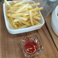 Shoestring fries at A Cup of Time in East Singapore