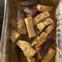 Eggplant and tofu   at 4 Stones Vegetarian Cuisine in Richmond