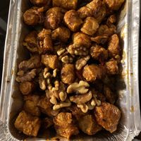 Kong pao bean curd roll  at 4 Stones Vegetarian Cuisine in Richmond