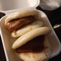 BBQ bao at 4 Stones Vegetarian Cuisine in Richmond