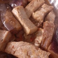 Eggplant and Tofu- wasn't the standout, but still good at 4 Stones Vegetarian Cuisine in Richmond